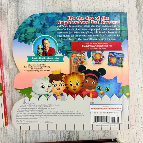Lot of 4 Daniel Tiger's Neighborhood  Picture Books and Board Books Treasury - Picture 7 of 10